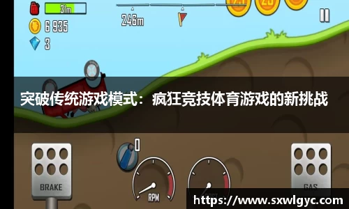 突破传统游戏模式：疯狂竞技体育游戏的新挑战